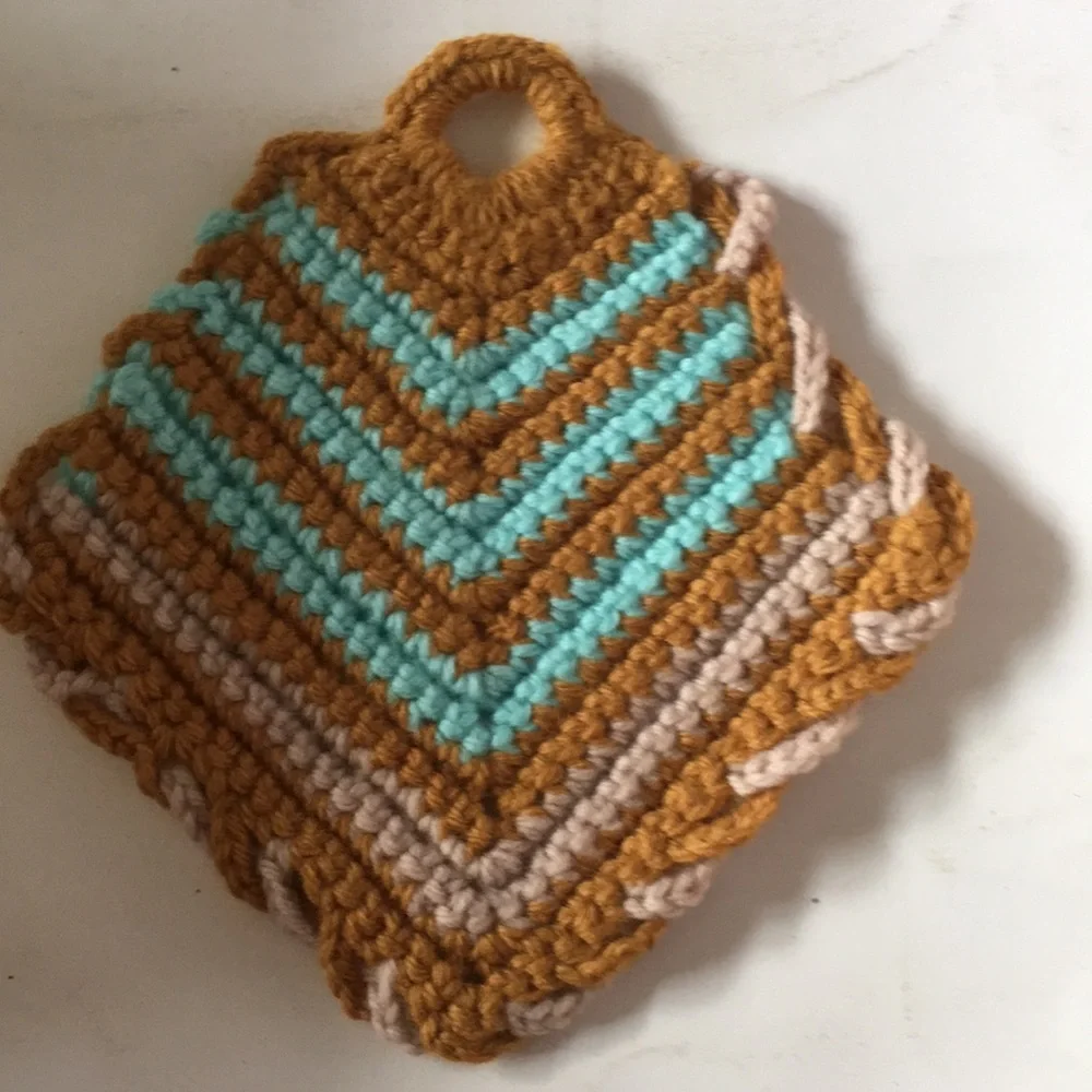🐠 3 handcrafted potholders